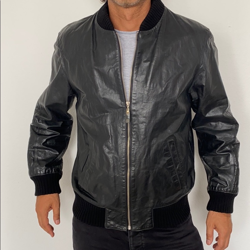 Givenchy Men Leather Jacket